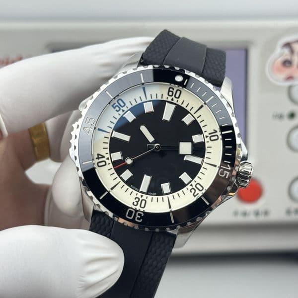 BLS Factory Motre be luxe 46mm 2824 automatic mechanical movement ceramic ring steel luxury watch mens watches Menwatch wristwatches relojes 01