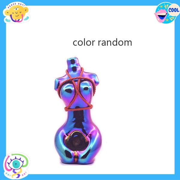 Wholesale Newest Creative Travel cheap colorful glass spoon hand pipes for smoking