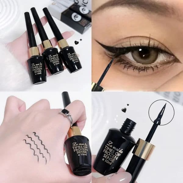 Longlasting Black Gel Eyeliner Ultrafine Hardtipped Waterproof Liquid Pen QuickDry Durable Cosmetics Makeup Tool 251213