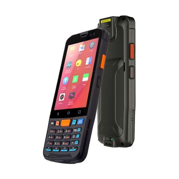 2025 Android 14 Barcode Scanner 5000mAh Handheld Rugged PDA GMS Support 4G WiFi Bluetooth Terminal 1D 2D Barcode Scanner for Stock Warehouse