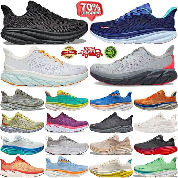 Hokawomen Running Shoes u0026 Sports Shoes - Factory Direct Sale Breathable Available in Three Black White and Grey Womens Sports Shoes u0026 Outdoor Travel Shoes