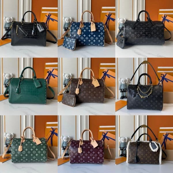 TOP Winter Designer Soft 30 Tote Bag Leather Luxury Womens Handbag Gold speedybag crocodile Single Shoulder Crossbody Women Tote Bag purse Mirror quality