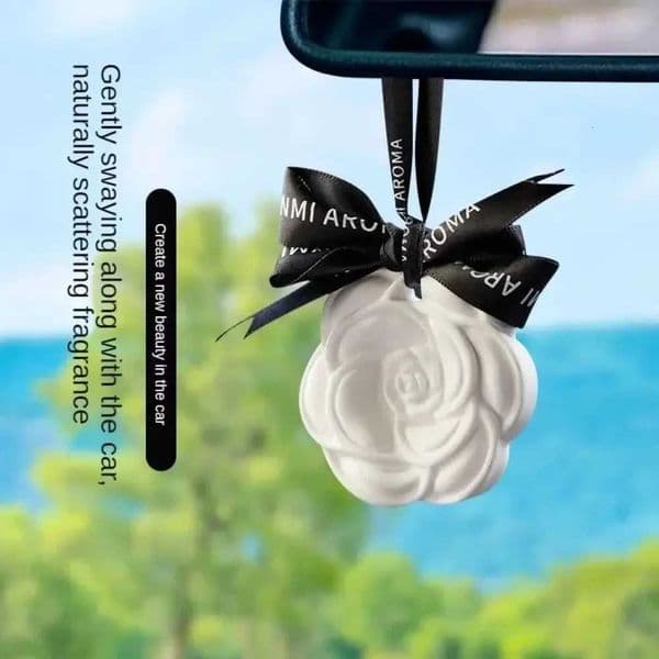 luxury Cherry Blossom Plaster Aromatherapy Pendant High Quality Fresh air Gypsum Air Freshener Pendant Aromatherapy Wax Tablets M251224