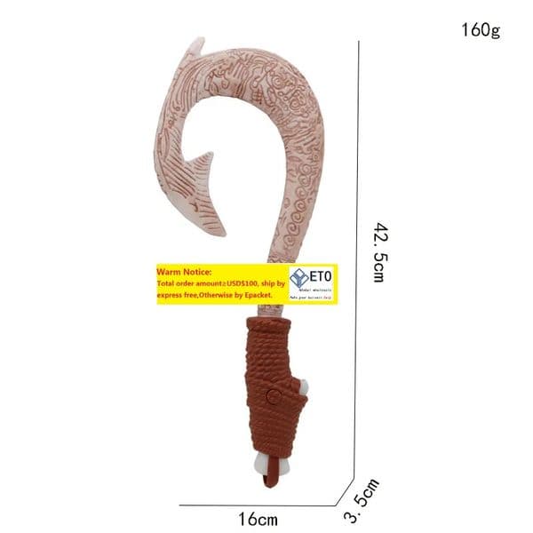 2025 New Cartoon Fishhook Hot Cosplay Toy Fish Hook With Light For Children's Gift LL