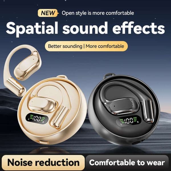 AI Real Time Translation Earbuds Portable Smart Touch Headphones Wireless Bluetooth Noise Headphones Translation 144 languages
