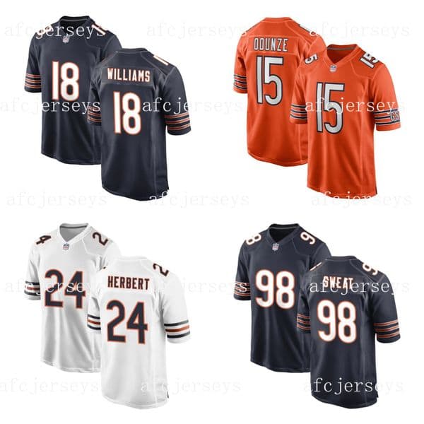 Custom Football Jerseys For S-7XL 62 Joe Thuney 36 Jonathan Owens 31 Kevin Byard III Jerseys