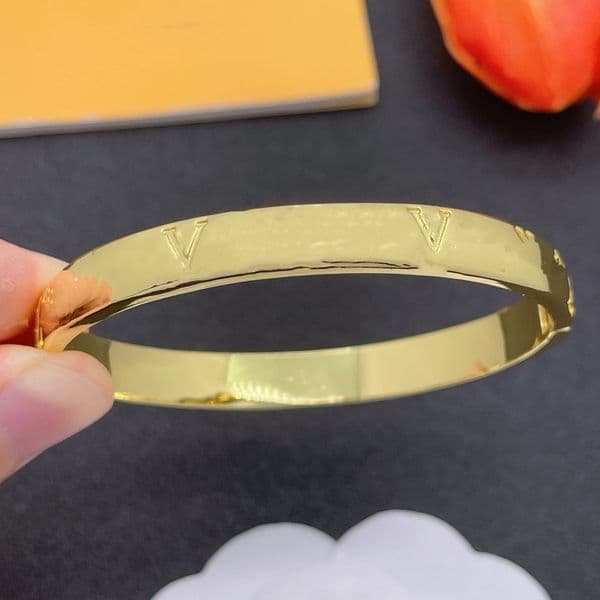 Gold Bracelet Luxury Bangle Letter Bracelet Gold Plated Gift Jewelry Luxury Designer Bracelet for Women Jewelrys