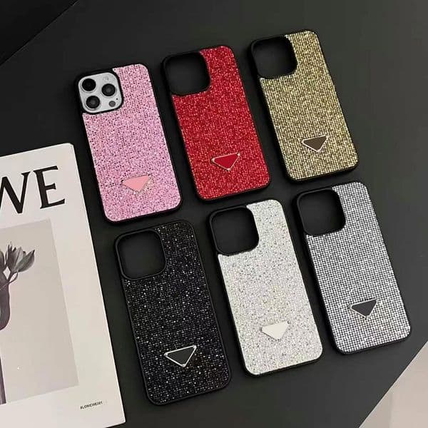 Customized Metal Logo Phone Case For Iphone 17 16 15 14 13 Pro 12 Max Plus 16Promax Designer Case Shiny 17Pro Cover For Apple 15Promax 14Promax 13Promax 12Promax Shell