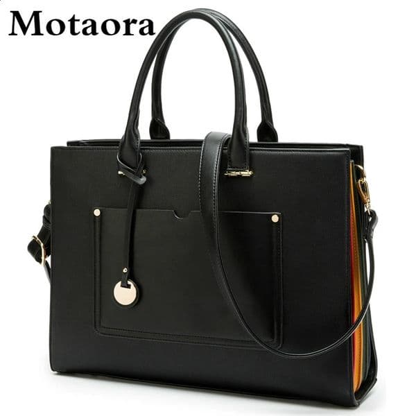 MOTAORA 2025 Women Handbag Fashion Leather Shoulder Bag Ladies Large Capacity Messenger Bags Laptop For 14 Air 251216