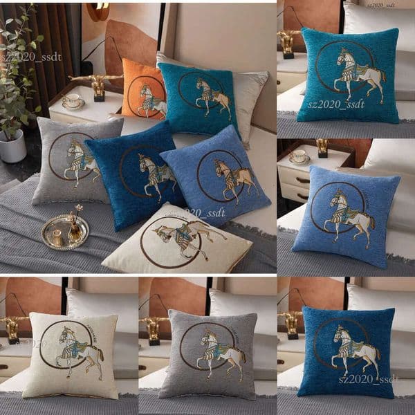 Selected designer pillowcases, new chenille jacquard pillows, sofa cushions, home living room decorations, sample room cushions