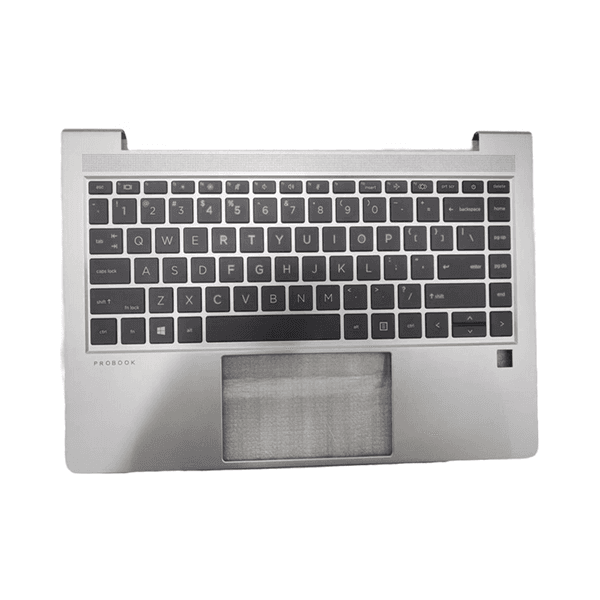 NEW Genuine for ProBook 445 G10 Palmrest Cover Keyboard US Silver N38994-001