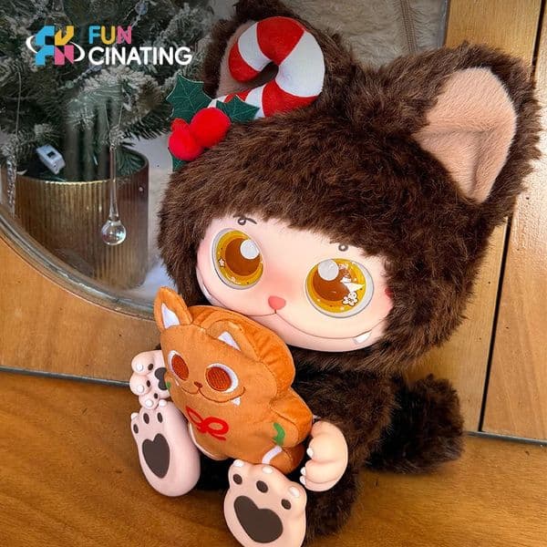 Gismow Cocoa Gingerbread 400 Plush Doll Limited Edition Christimas Gift 251224