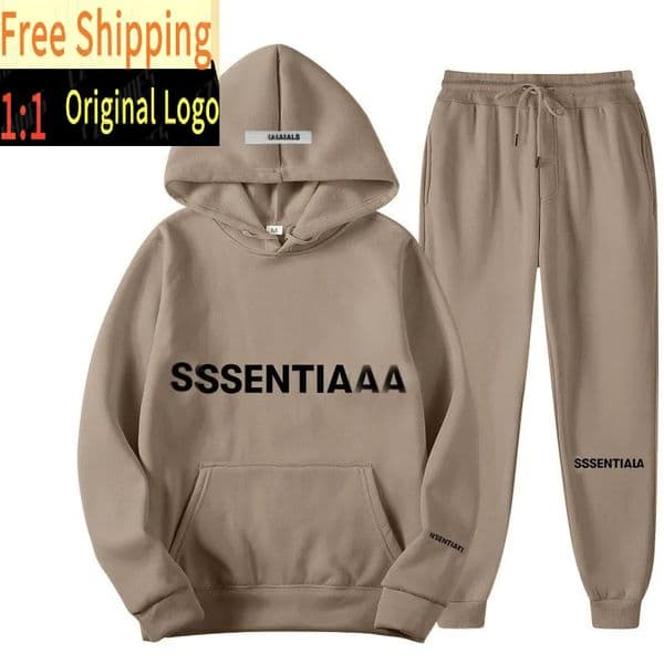 Designer Men's Tracksuits High Street Sports Leisure Solid Color Couple Set Sweatshirt Double Thread Autumn/Winter Two Piece Set yeclo02