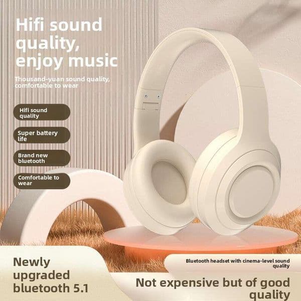 Dr58 Bluetooth Earphones Wireless Long Battery Life Noise Cancelling Headphones Over-Ear Xingkaisheng