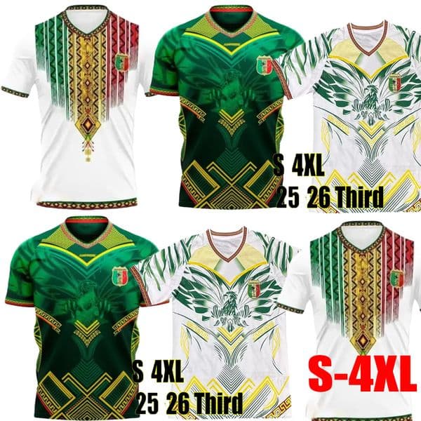 2025 2026 National Team Mali soccer jerseys BISSOUMA Fans Player version KAMORY DOUMBIA M. FOFANA KONE HAMARI TRAORE DJENEPO 25 26 Football Shirts