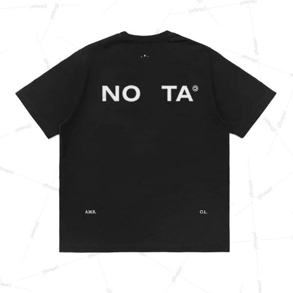 Mens designer t shirt nocta t shirt sleeved T-shirt pure cotton round neck loose outdoor top