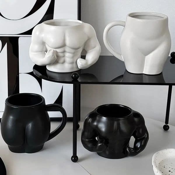 Creative Funny Butt Cup Couple Mugs High End Sense Friends Birthday Gift Boyfriend Cup Drinkware 251219
