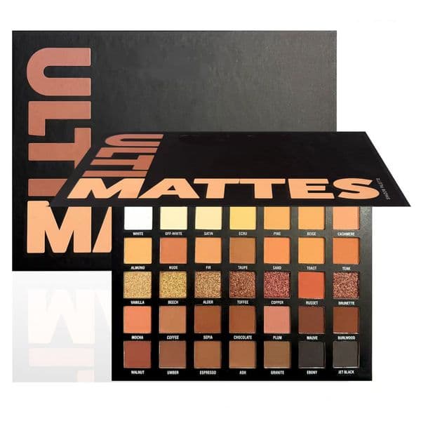 Waterproof Long Lasting 35 Colors Eyeshadow Palette Highly Pigmented Eye Shadow Pallet Makeup Matte Shimmer Eye Pressed Powder Palette Cosmetics