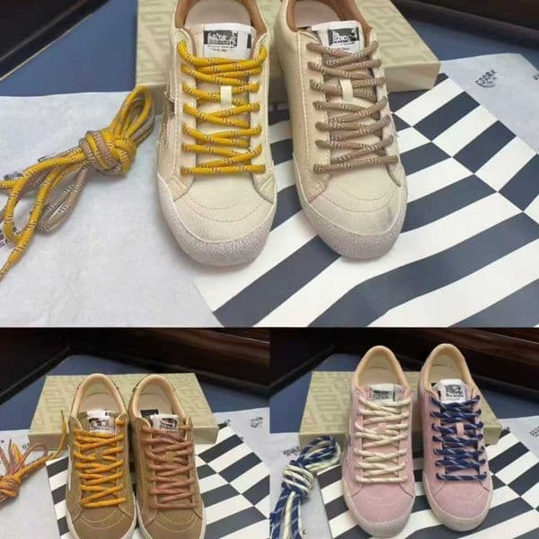 GGD Genuine Leather Star Forrest Gump Training Shoes for Women Dirty B Autumn New Style Height-Increasing Mandarin Shoes with Laces Casual Sports Sneakers Q251225