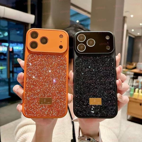 Swan Luxury Bling Glitter Phone Cases For Iphone 17 17promax 16 15 14 Pro Max 13 Pro Phone Case Swki Designer Plating Rhinestone Diamond Soft Silicone Back Cover dhgate