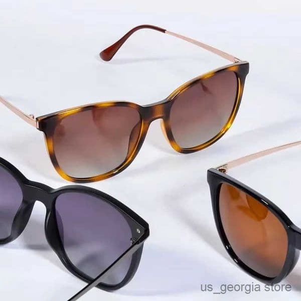 Cross-Border European u0026 American Sunglasses New Arrivals Sunglasses Influencer-Favorite Semi-Metal Round Sunglasses L260523