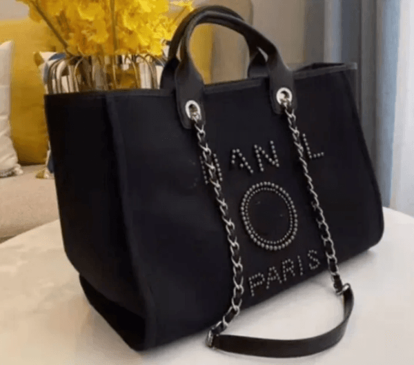 New Pearl Designer underarm bag Pearl Beach Bag Shoulder Bags Shopping Bags Handbags Canvas pearl letter bag Portable High-capacity Fashion Trend Women Bag White 555