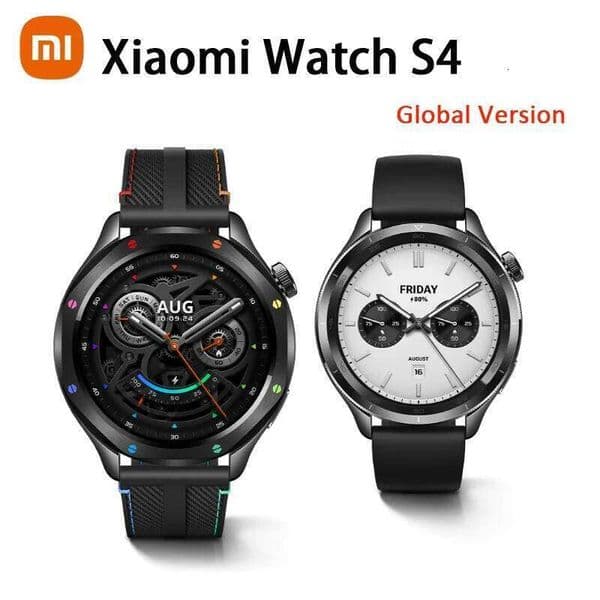 Global Version Xiaomi S4 Bluetoorth Dual-frequency GNSS 150+ Sports Modes Long Battery Life Wireless Smart Watch