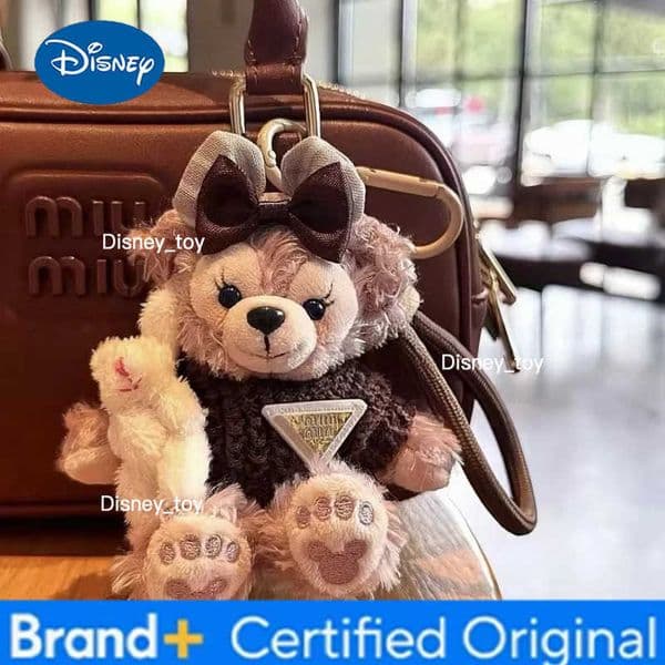Disney Cartoon ShellieMayDuffy Soft Plush Keychain Toy Backpack Pendant Decoration Holiday Gift Cute Stuffed Plushies Dolls H251225