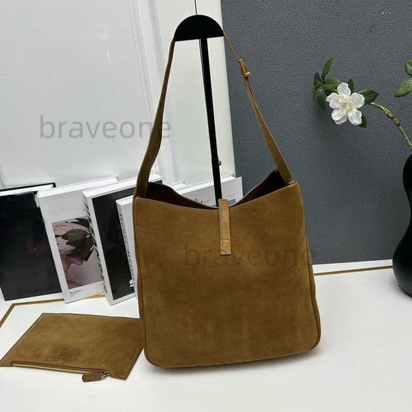 Evening Bags designer bucket hobo women Luxury shoulder Handbag crossbody shopping Underarm Tote clutch leather purse brown suede bag