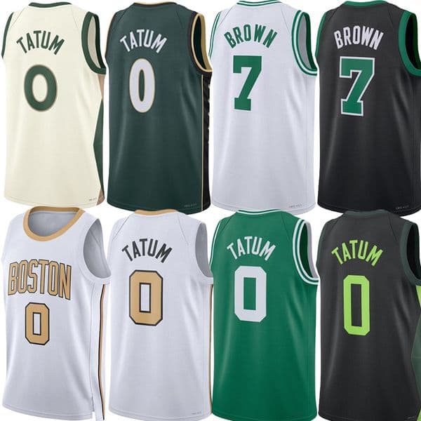 25 26 Basketball Jerseys Jayson Tatum Jersey Jaylen Brown Derrick White Payton Pritchard Larry Bird Neemias Queta Sam Hauser Vucevic Baylor Scheierman Green