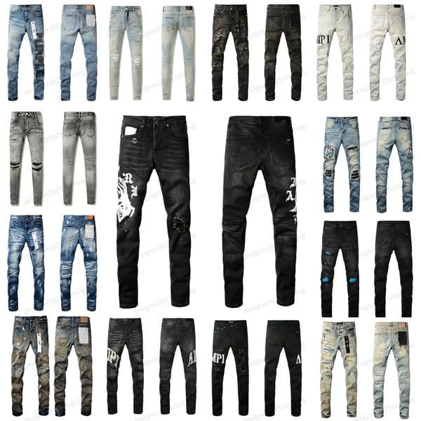 jeans designer jeans man womens mens luxury jeans hip-hop black pants high-end quality straight design retro streetwear casual sweatpants designer jeans