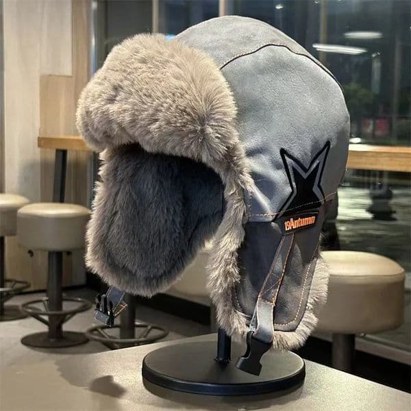 Winter Trapper Hat Men Women Riding Ear Flap Mask Thickened Polar Fleece Warm Windproof Ski Outdoor Sports 251225
