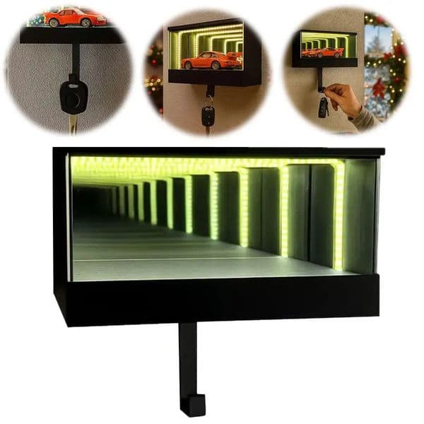 Car Garage Key Holdercar Not Included Organizer With Led Light Novelty Hanger For Door Apartment Home Entryway 251226BJ