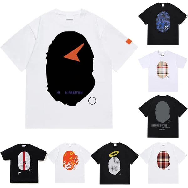 2026 New Mens T Shirt Tops T-Shirts Sporty Womens Tees Trends Designer Cotton Short gilet Luxury Sharks Tshirts Clothing Street Sleeves Clothes Size S-3Xl Free