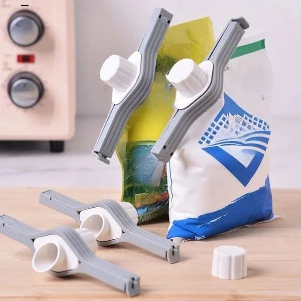 Screw Cap Sealing Clip Seasoning Bag Milk Powder Salt Snack Food Preservation Gadget Kitchen Accessories 251226