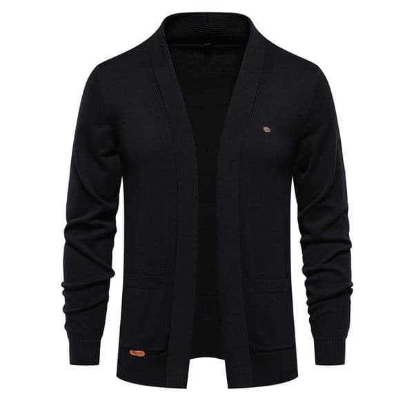 WOZK autumn and winter new cardigan men's sweater high-quality business sweater knitted sweater men's top designer