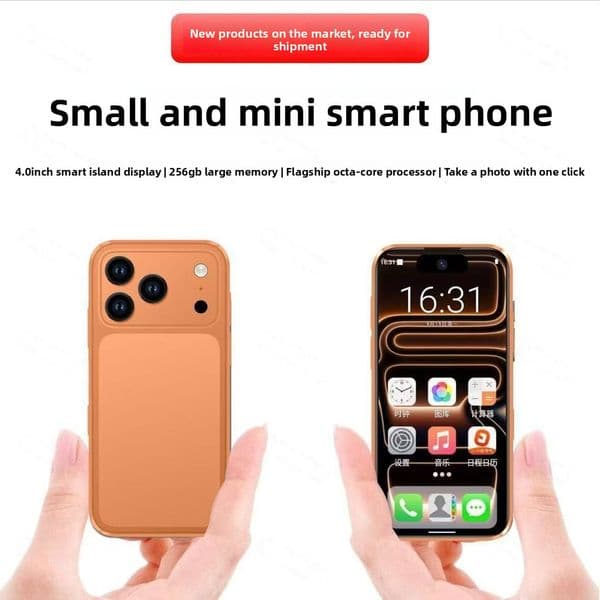 New S17mini Mini Smartphone Full Netcom 5G Android Global Pass Card Mobile Google Double Cartoon