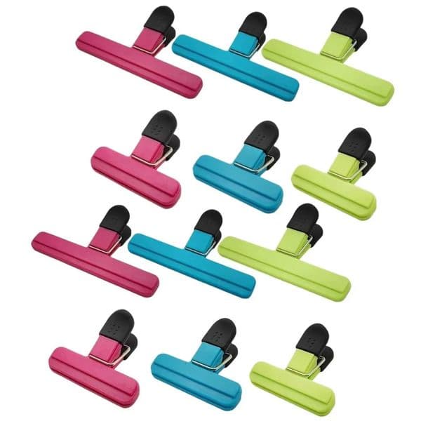 Multi Purpose Sealing Clip Durable Kitchen Snack Holder Ffood Bag Storage Organizer Moistureproof And Leak Proof 251226BJ