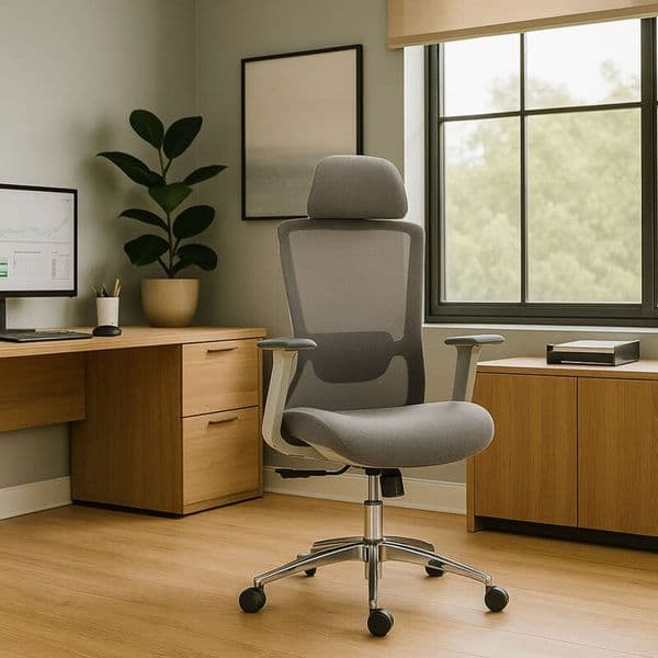 High Back Mesh Office Chair:8322H-GR 9020 2004
