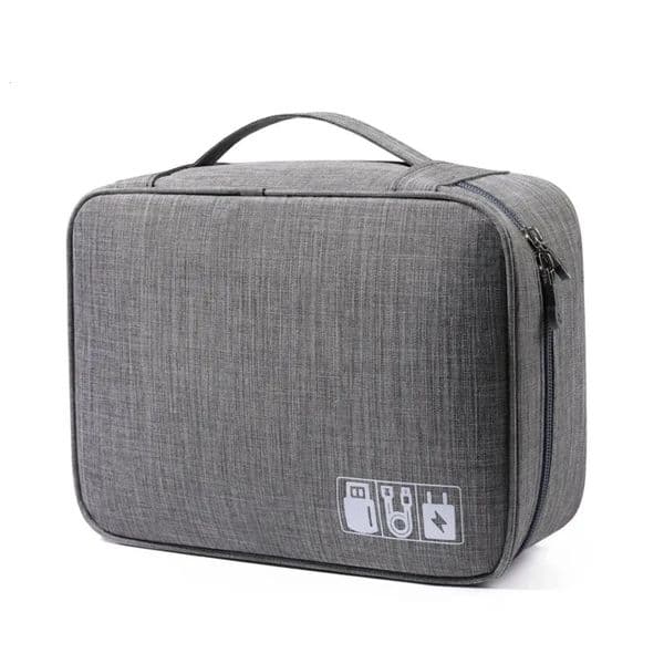 Portable Electronic CableOrganizer Bag - Waterproof USB Charger Data Line Storage CaseTravel Cord Manager for Tech Accessories 251226