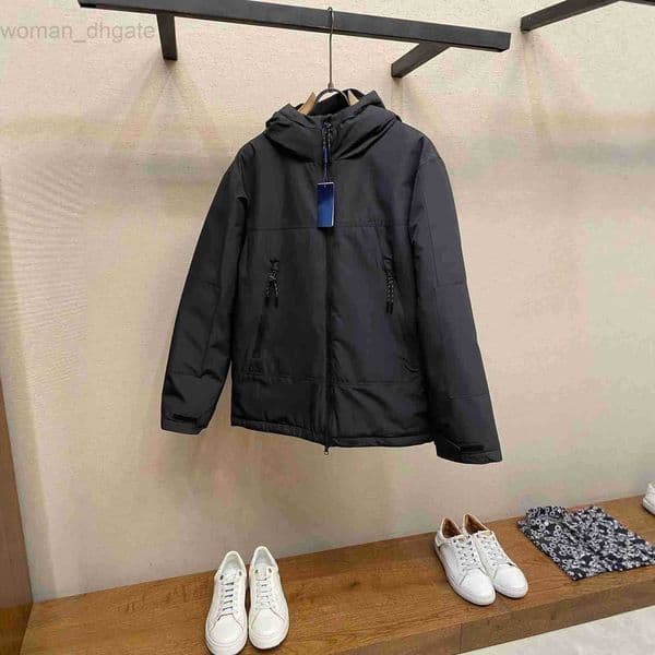 Men's Jackets designer Nanyou 25 Autumn Winter New Small Horse Logo Anti-Drilling Velvet Water-Repellent Fluffy Down Jacket Fashion Coat PL7L