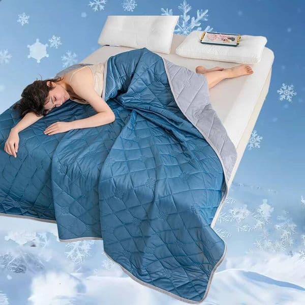Bestseller Soft Breathable Blanket Cooling Feeling King Size Quilt Summer Air Condition Comforter Grade A Lightweight Coolness Duvet ddmytues