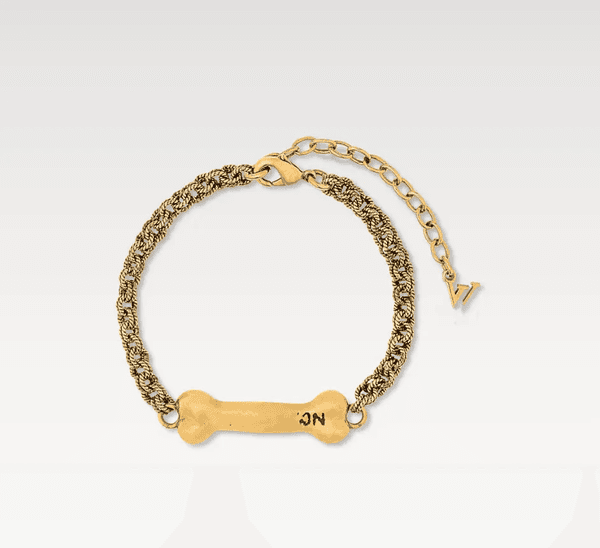 With BOX Hot Selling Titanium Steel Gold Link Charm Bracelet For Men Gold Color Luxury Bracelets Office Hand Jewelry Gifts Wholesale Never Fade