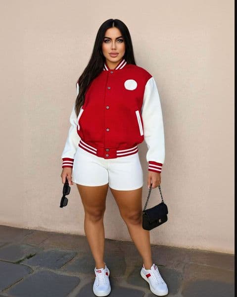Bomber Jackets For Women 2026 spring Preppy Style Letter embroidered Cardigan Coats Lady Loose Patchwork Baseball Uniform Outwear jacket