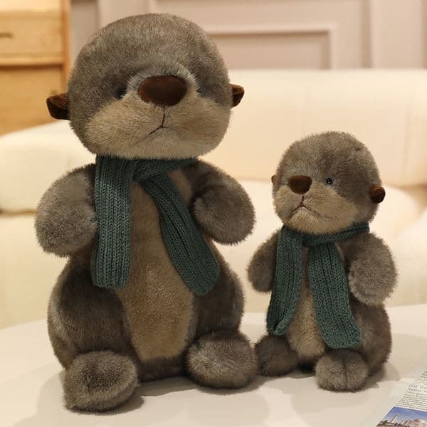 New Cute Otter Plush Toy Birthday Gift Super Soft Throw Pillow Girl Doll Batch 2026s hot W260306 W260306
