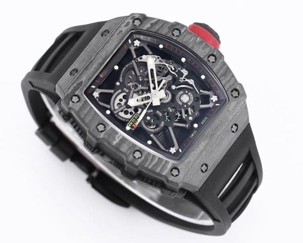 2026 new men watch AAAAA Tourbillon Luxury designer watch 13.5mm sapphire Titanium Men's Watches Super clone M055 m35-01 Carbon fiber lightweight hollow OPDJ
