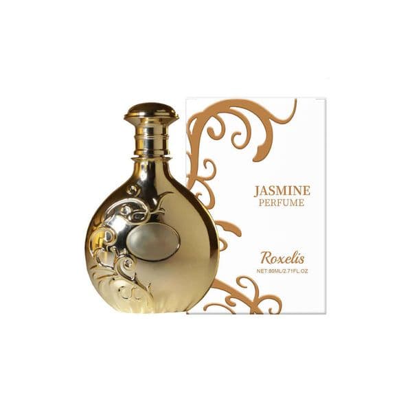 Roxelis Jasmine Series Natural Fresh Elegant Sweet Charming Floral Fragrance Long-lasting Date Romantic Perfume