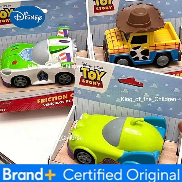 Disney Toy Story Inertial Pull-Back Car Toys Buzz Lightyear Woody Jessie Rex Alien - Free Wheel Model Vehicles Kids Gift Cartoon Theme H251229