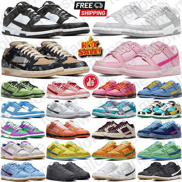 Free Shipping Designer sneakers running shoes trainers for mens womens GAI triple black white men women Sports runners