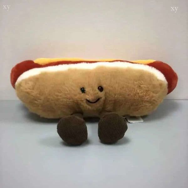 Jelly 11cm Hot Doll Food Series Cat And Dog Interactive Bite Play Toy Decorations Female Christmas Pet Gift W250618 Newest